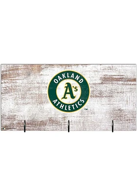 Oakland Athletics Mask Holder Sign