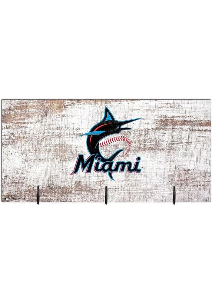 Miami Marlins Mask Holder Sign