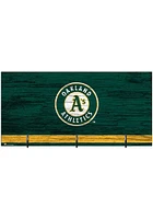 Oakland Athletics Team Color Mask Holder Sign
