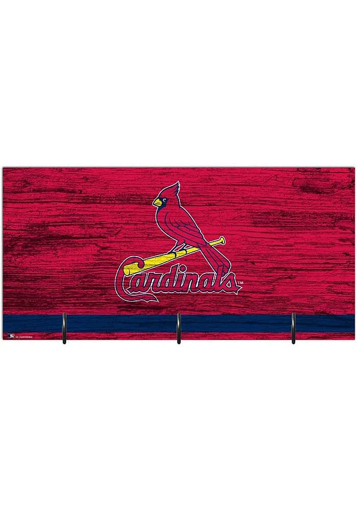 St Louis Cardinals Team Color Mask Holder Sign