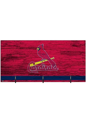 St Louis Cardinals Team Color Mask Holder Sign