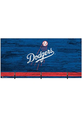 Los Angeles Dodgers Team Color Mask Holder Sign