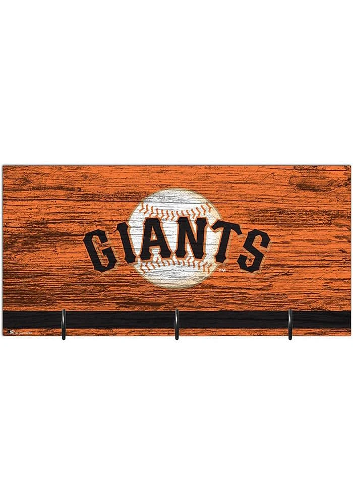 San Francisco Giants Team Color Mask Holder Sign