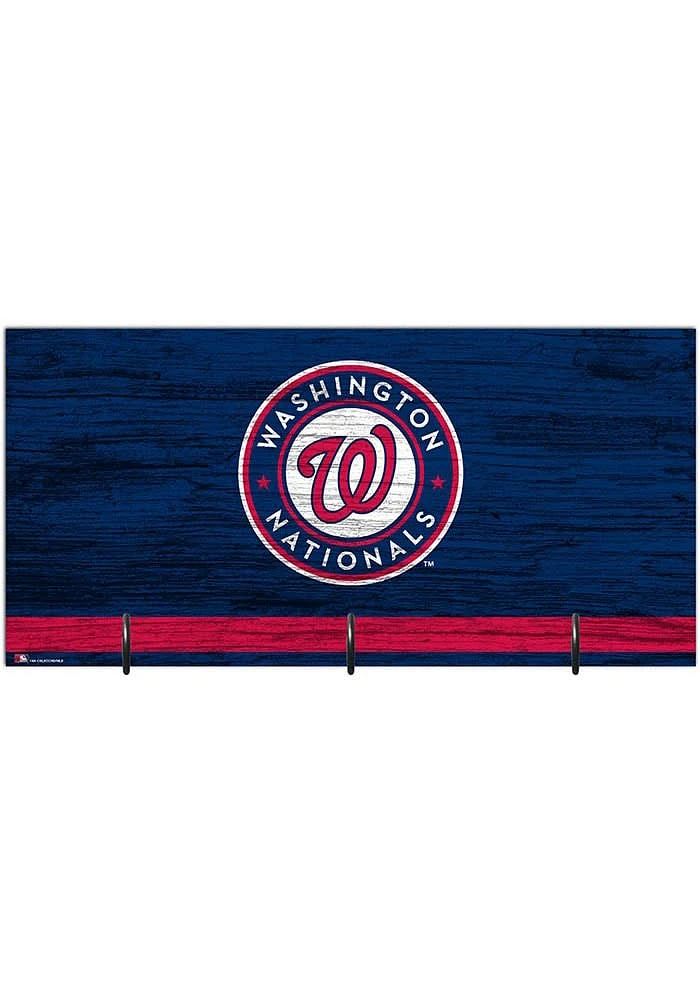 Washington Nationals Team Color Mask Holder Sign