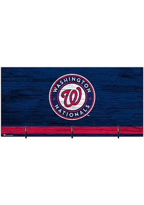 Washington Nationals Team Color Mask Holder Sign