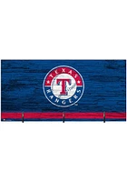 Texas Rangers Team Color Mask Holder Sign