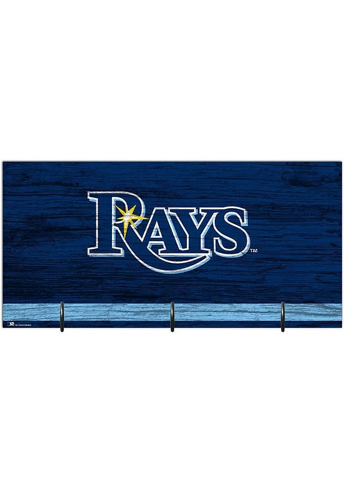 Tampa Bay Rays Team Color Mask Holder Sign