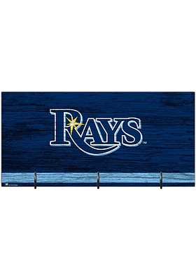 Tampa Bay Rays Team Color Mask Holder Sign