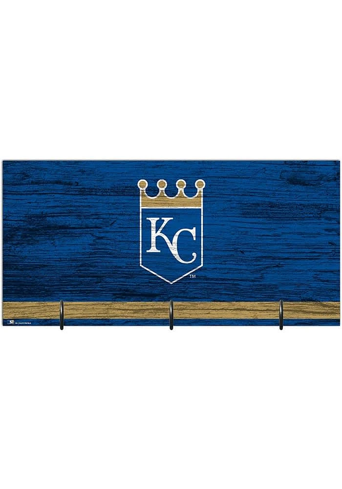 Kansas City Royals Team Color Mask Holder Sign - Blue