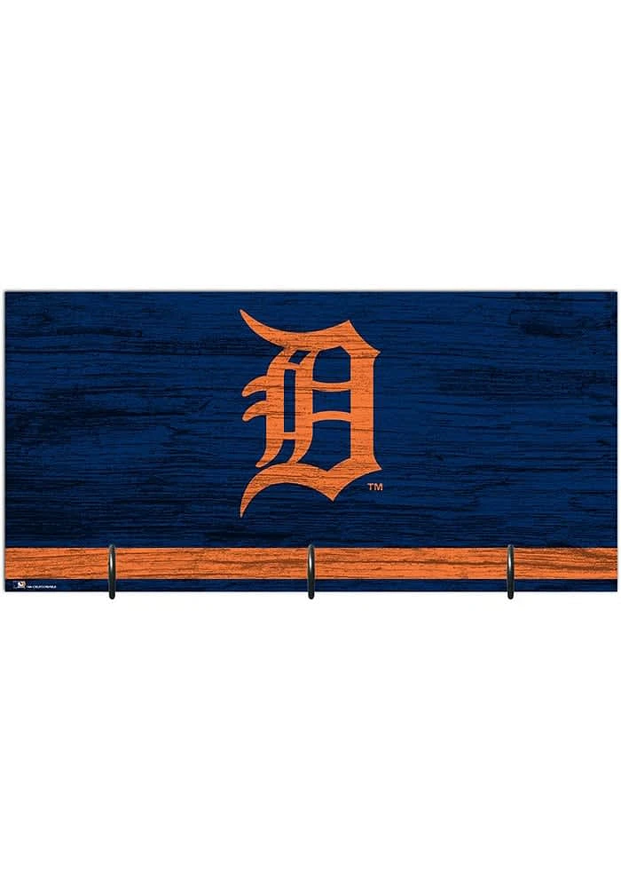 Detroit Tigers Team Color Mask Holder Sign
