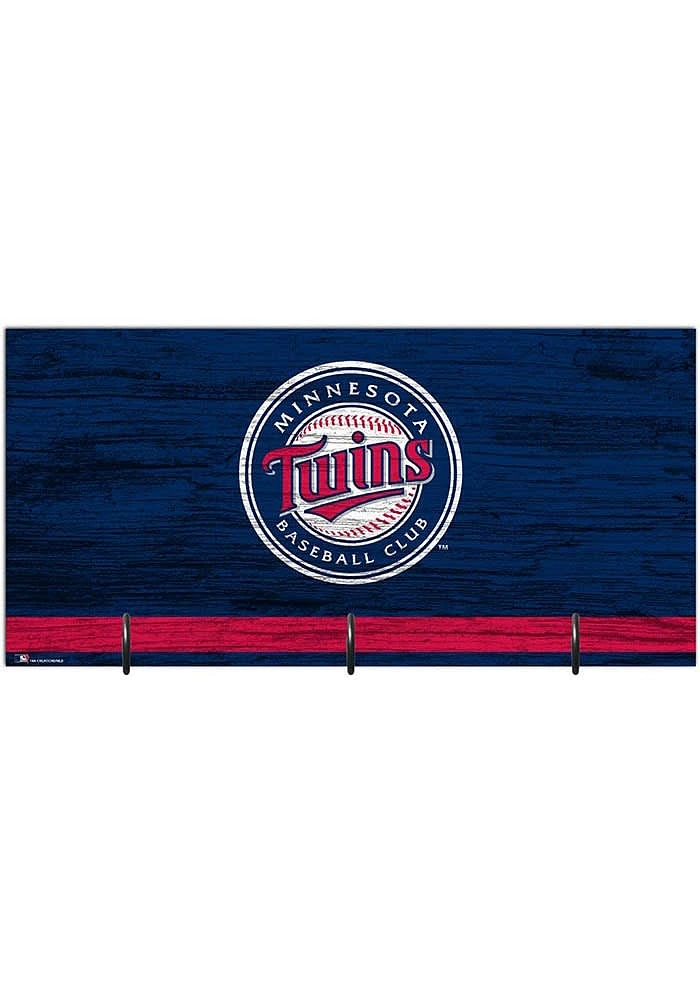 Minnesota Twins Team Color Mask Holder Sign