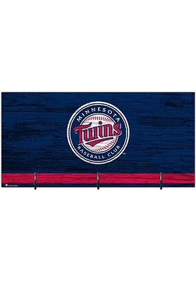 Minnesota Twins Team Color Mask Holder Sign