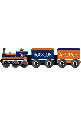 Houston Astros Train Cutout Sign
