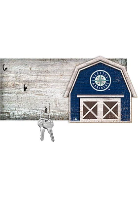 Seattle Mariners Team Barn Key Holder Sign