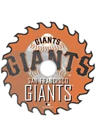 San Francisco Giants Rust Circular Saw Sign