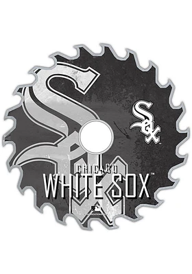 Chicago White Sox Rust Circular Saw Sign