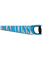 Miami Marlins Wood Handsaw Sign