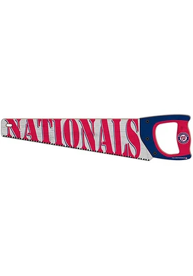 Washington Nationals Wood Handsaw Sign