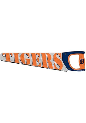 Detroit Tigers Wood Handsaw Sign