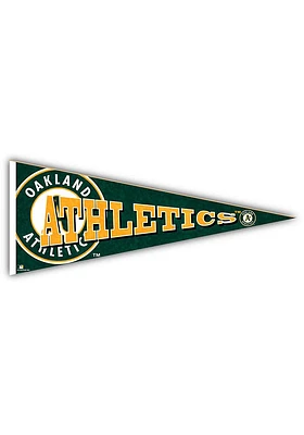 Oakland Athletics Wood Pennant Sign