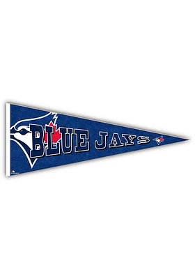 Toronto Blue Jays Wood Pennant Sign