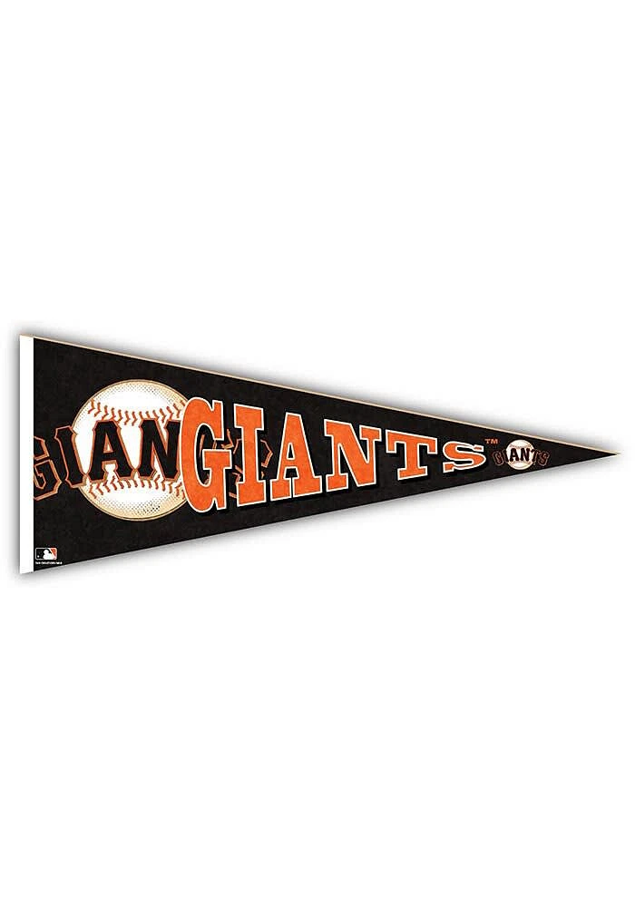 San Francisco Giants Wood Pennant Sign