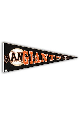 San Francisco Giants Wood Pennant Sign