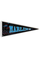 Miami Marlins Wood Pennant Sign