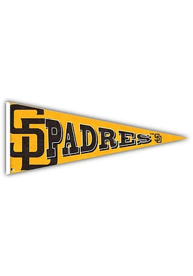 San Diego Padres Wood Pennant Sign