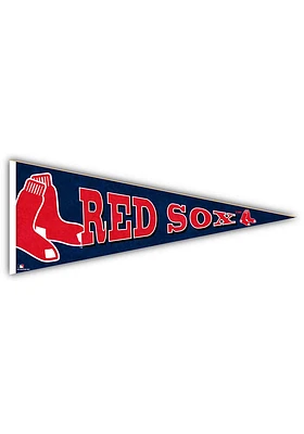 Boston Red Sox Wood Pennant Sign
