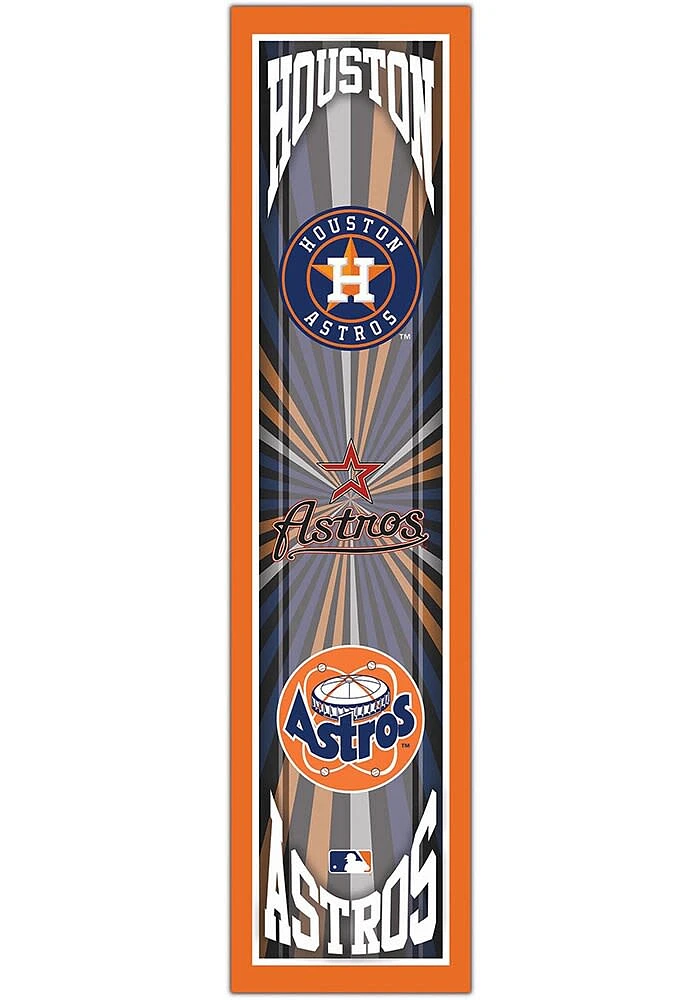 Houston Astros Throwback Sign