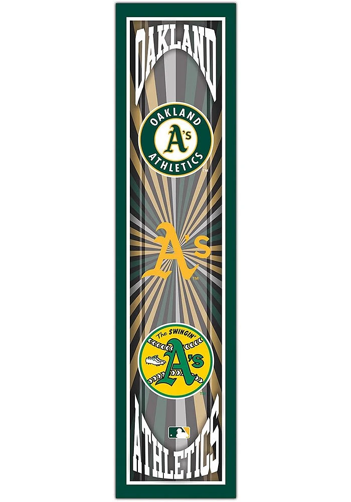 Oakland Athletics Throwback Sign