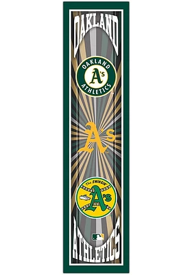 Oakland Athletics Throwback Sign