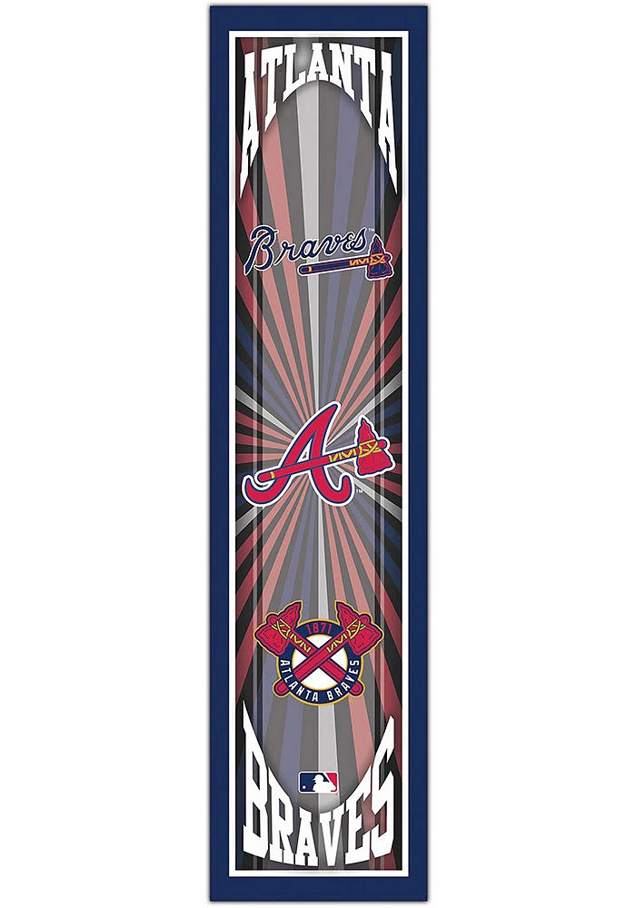 Atlanta Braves Throwback Sign