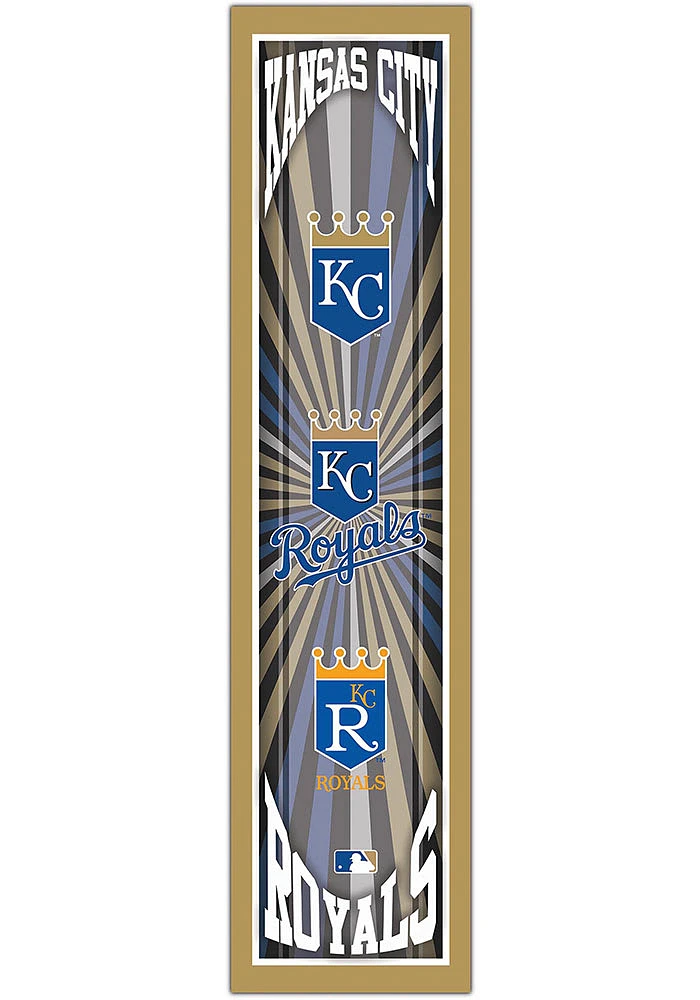 Kansas City Royals Throwback Sign - Blue