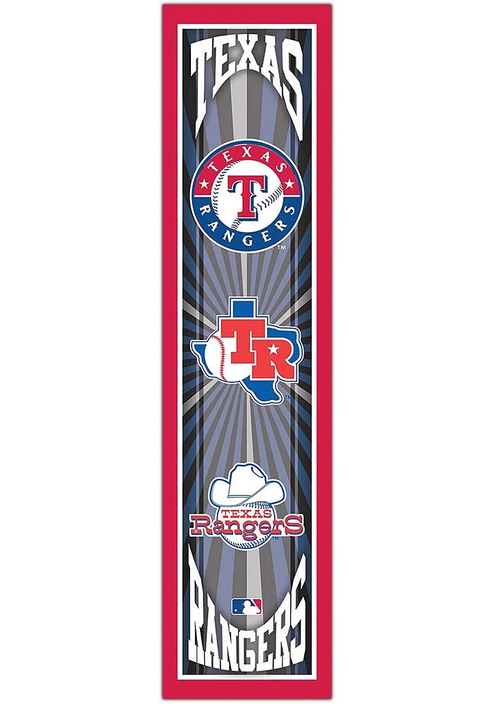 Texas Rangers Throwback Sign