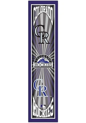 Colorado Rockies Throwback Sign