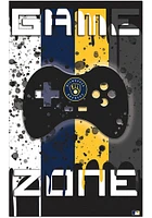 Milwaukee Brewers Grunge Game Zone Sign