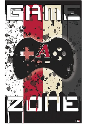 Arizona Diamondbacks Grunge Game Zone Sign