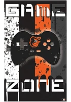 Baltimore Orioles Grunge Game Zone Sign
