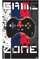 Boston Red Sox Grunge Game Zone Sign