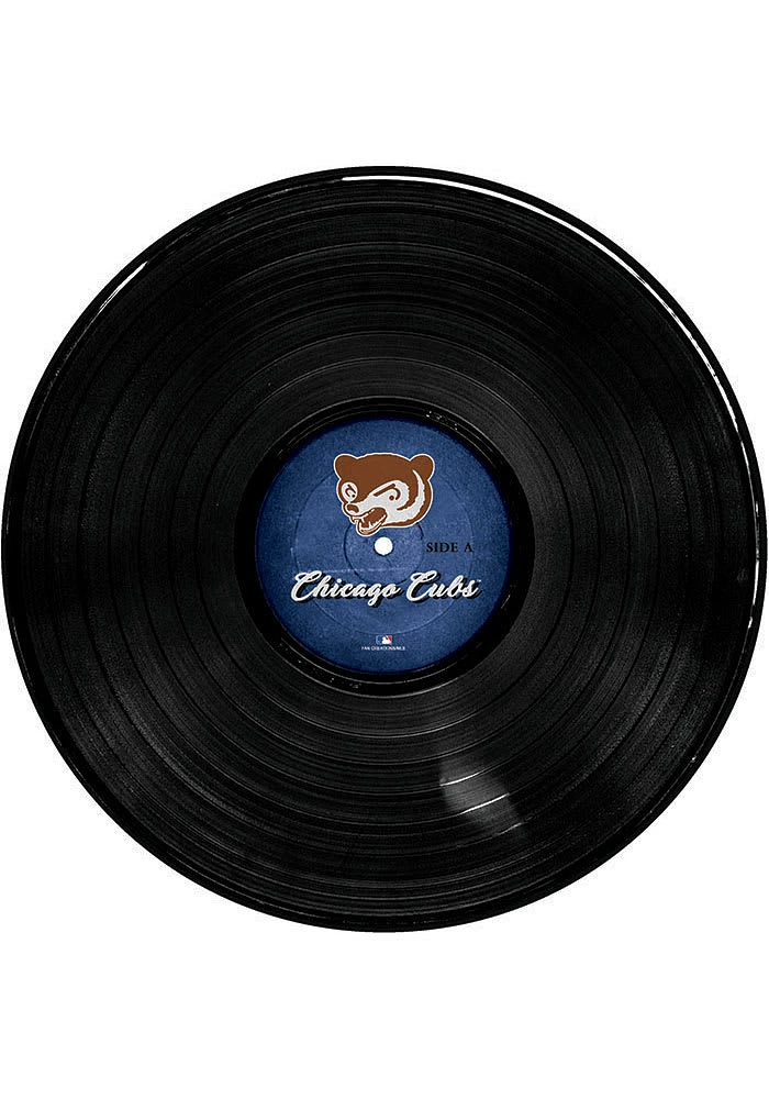 Chicago Cubs 12 Inch Vinyl Circle Sign