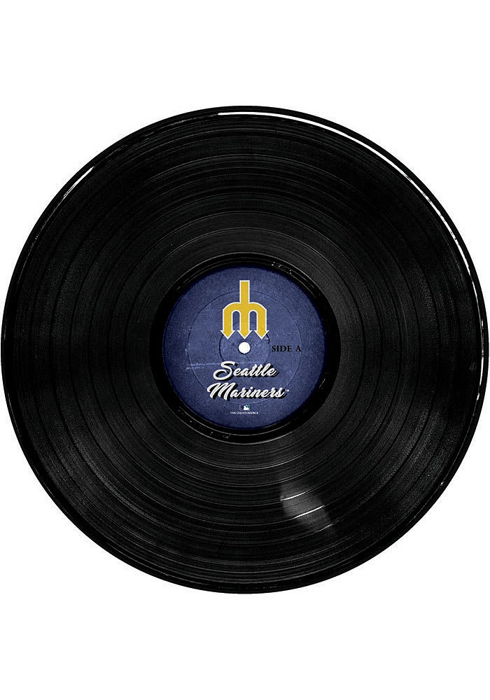 Seattle Mariners 12 Inch Vinyl Circle Sign