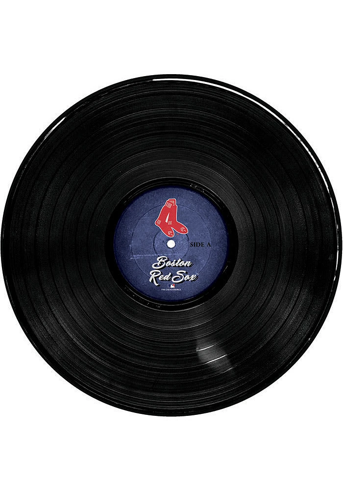 Boston Red Sox 12 Inch Vinyl Circle Sign