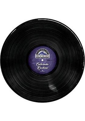 Colorado Rockies 12 Inch Vinyl Circle Sign