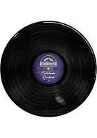 Colorado Rockies 12 Inch Vinyl Circle Sign