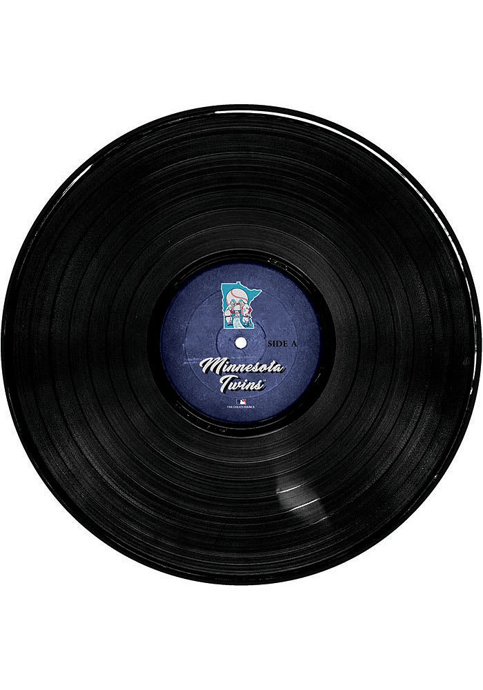 Minnesota Twins 12 Inch Vinyl Circle Sign