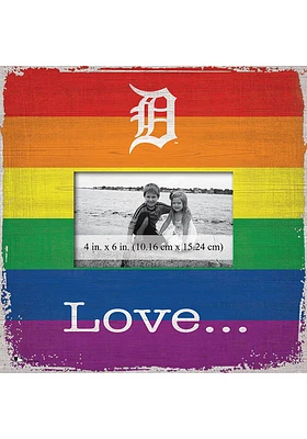 Detroit Tigers Love Pride Picture Frame