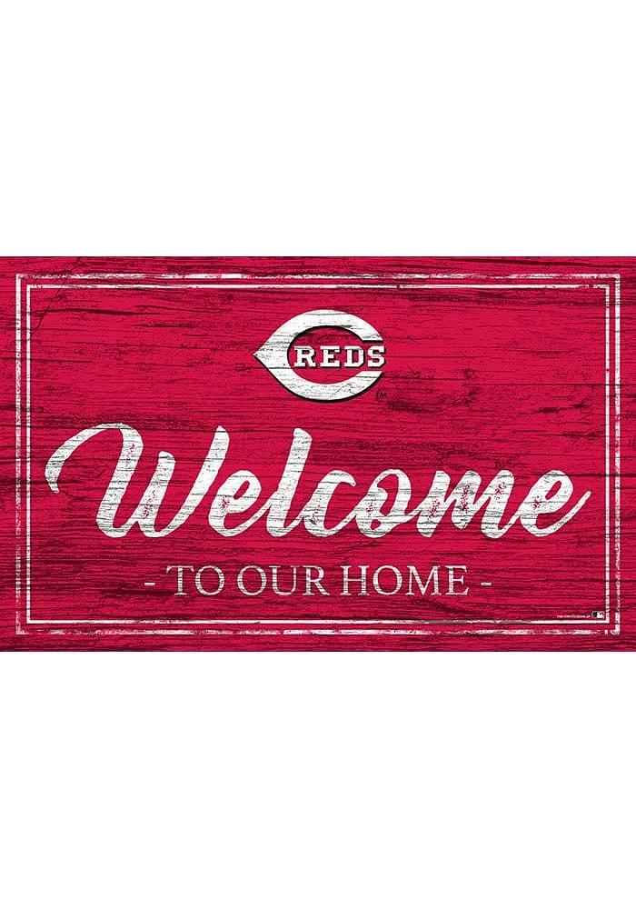 Cincinnati Reds Welcome Picture Frame