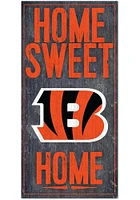 Cincinnati Bengals Home Sweet Home Sign